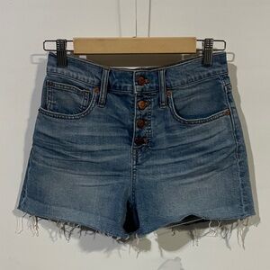 Madewell Denim Blue Women's Shorts